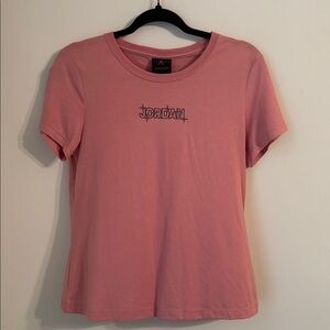 Jordan Women's Short Sleeve Tee in Pink